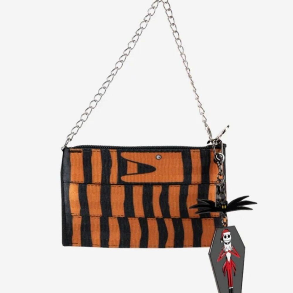 Harveys Disney Nightmare Before Christmas Snake Coin Purse Jack Skellington NWT